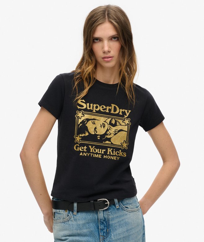 superdry Camiseta superajustada Pop Archive