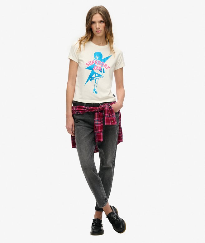 Superdry Camiseta Superajustada Pop Archive
