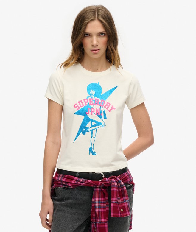 superdry Camiseta superajustada Pop Archive