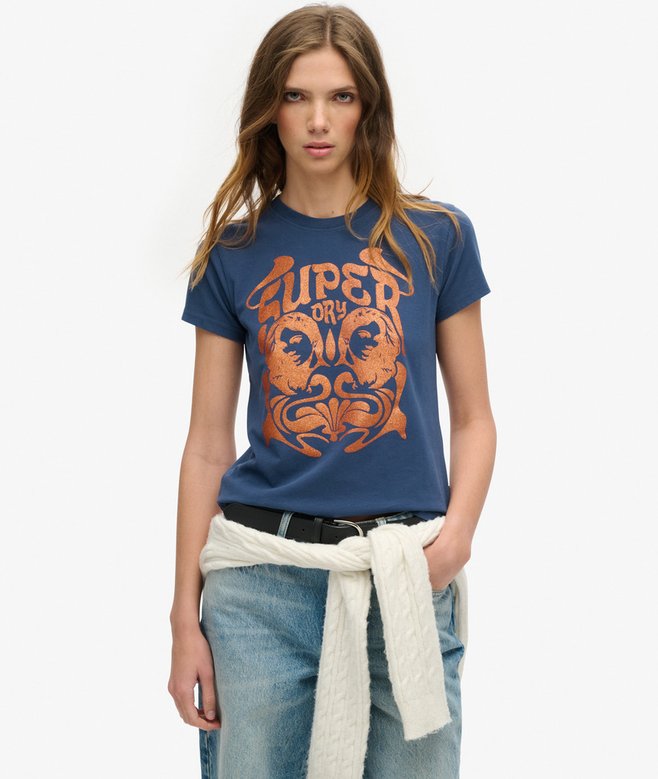 superdry Camiseta superajustada Pop Archive