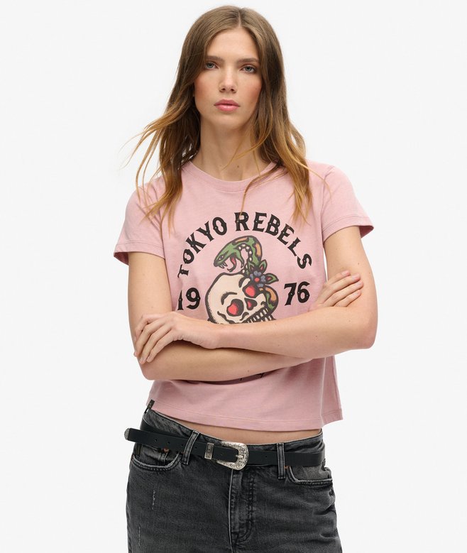 Superdry Camiseta Tattoo Graphic 90s