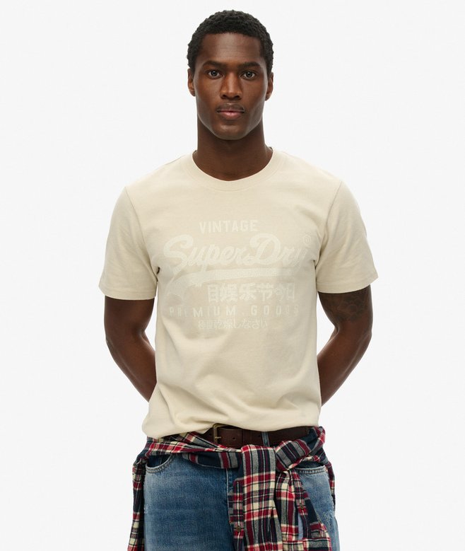 superdry Camiseta tonal con logotipo Vintage Logo