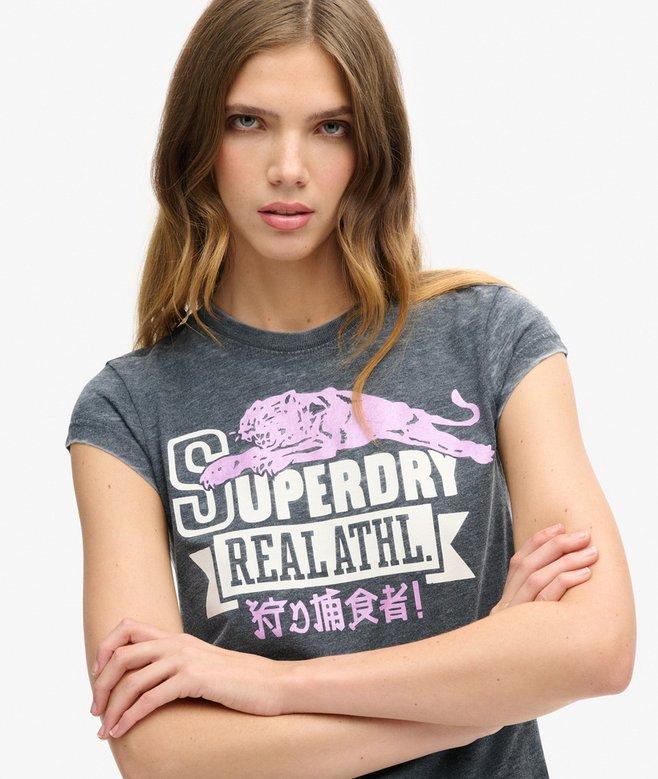 Superdry Camiseta Varsity Burnout