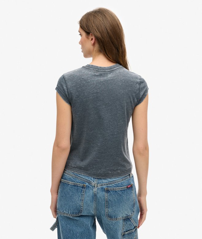 Superdry Camiseta Varsity Burnout