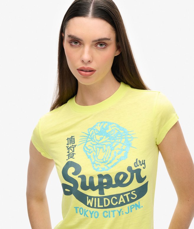 Superdry Camiseta Varsity Burnout