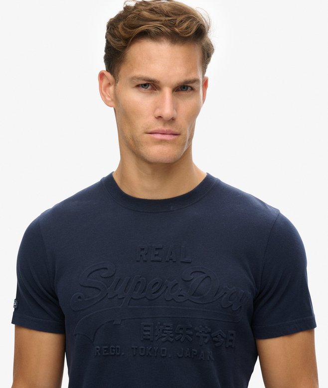 Superdry Camiseta Vintage Con Logotipo En Relieve