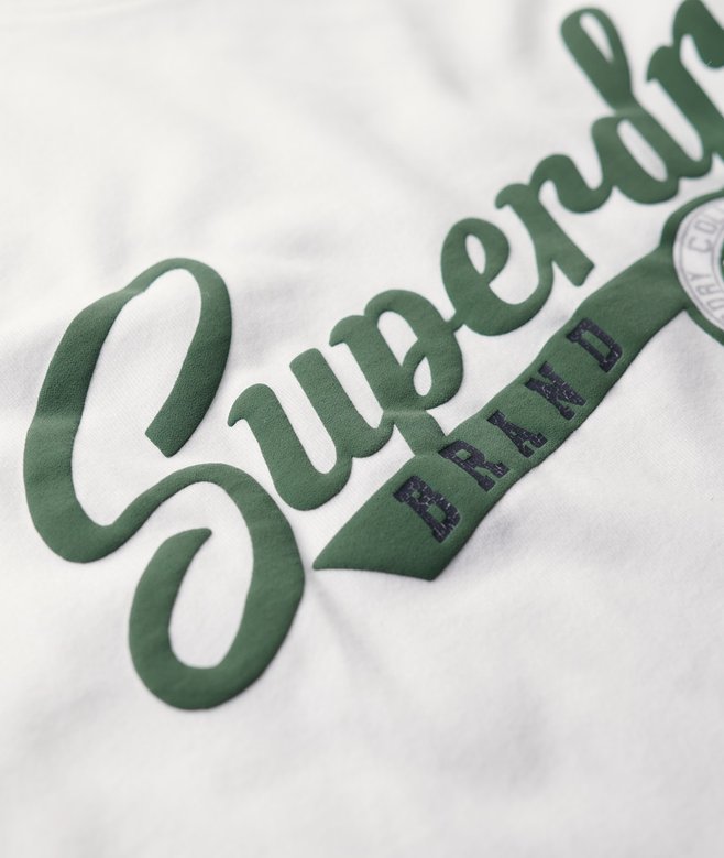 Superdry Camiseta Vintage Scripted College