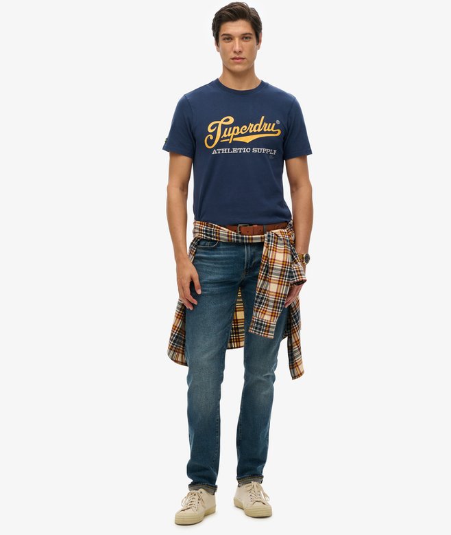 Superdry Camiseta Vintage Scripted College