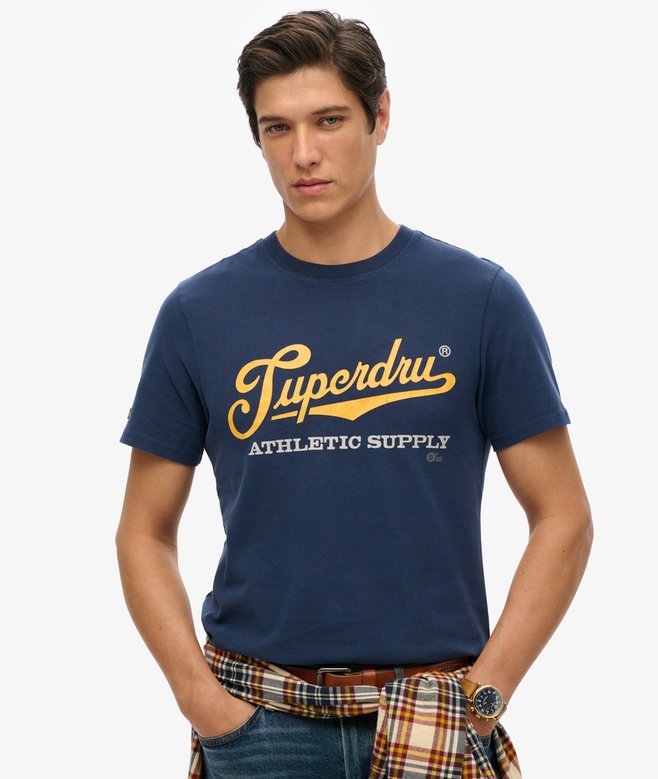 superdry Camiseta Vintage Scripted College