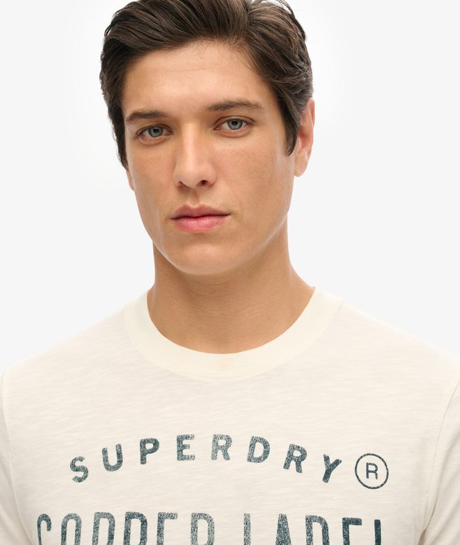 Superdry Camiseta Workwear De La Gama Copper Label