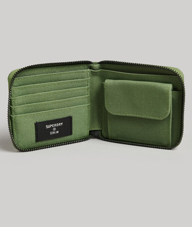 Superdry Cartera Clásica Con Cremallera