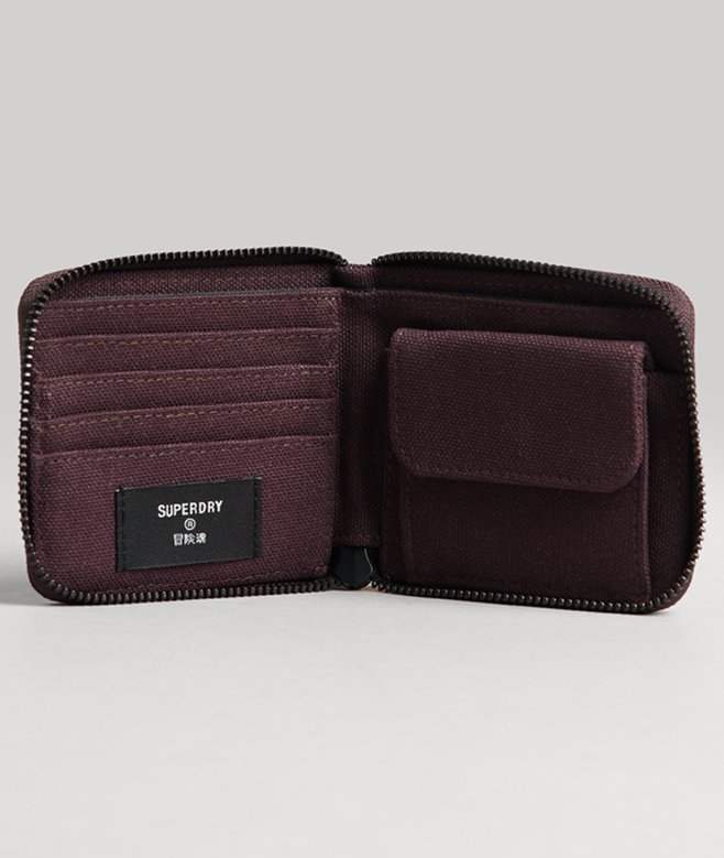 Superdry Cartera Clásica Con Cremallera