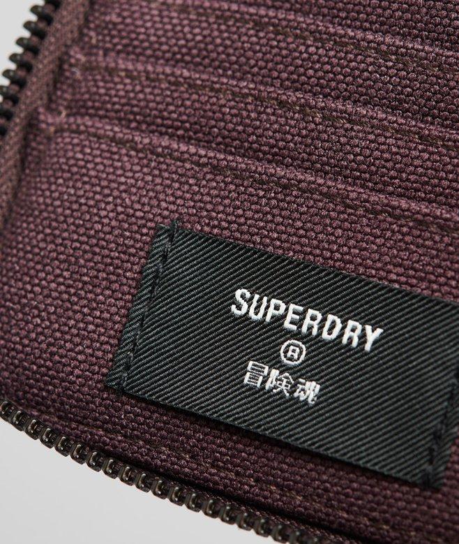 Superdry Cartera Clásica Con Cremallera