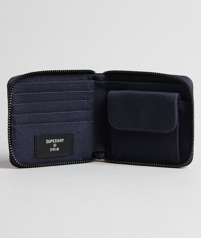 Superdry Cartera Clásica Con Cremallera