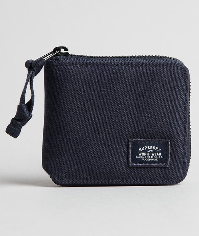 superdry Cartera clásica con cremallera