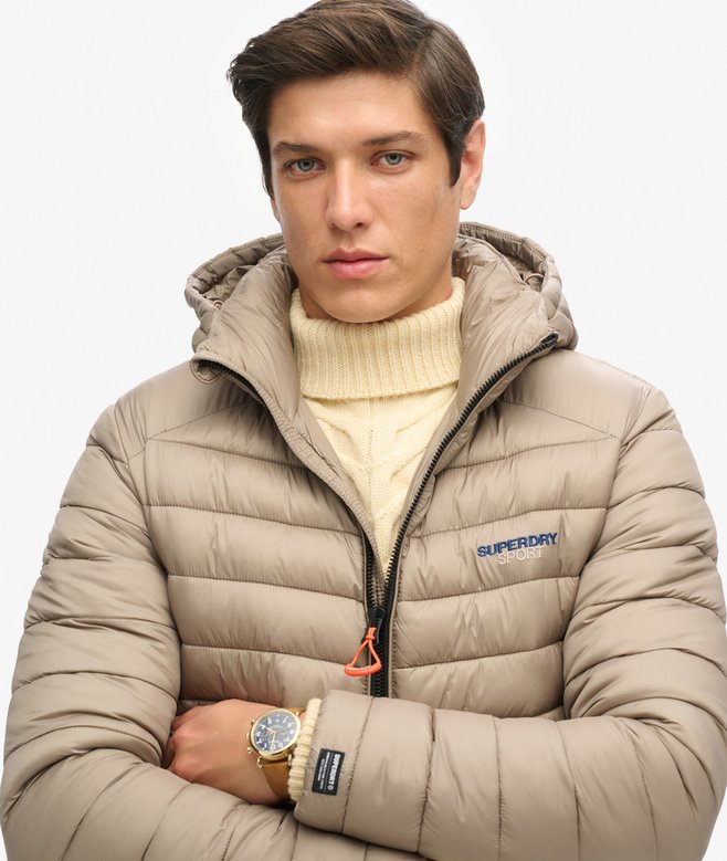 Superdry Cazadora Acolchada Con Capucha Fuji