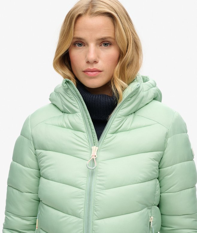 Superdry Cazadora Acolchada Con Capucha Fuji