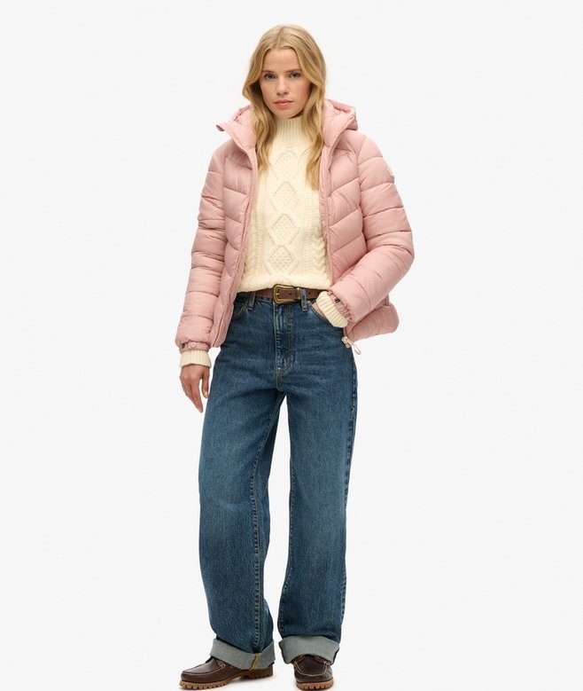 Superdry Cazadora Acolchada Con Capucha Fuji