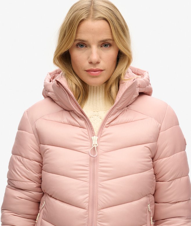 Superdry Cazadora Acolchada Con Capucha Fuji