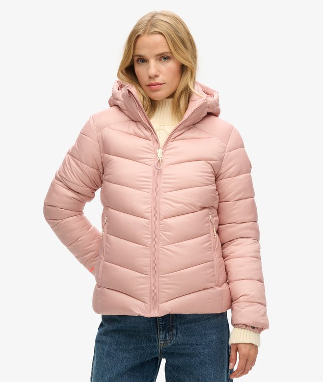 Superdry Cazadora Acolchada Con Capucha Fuji