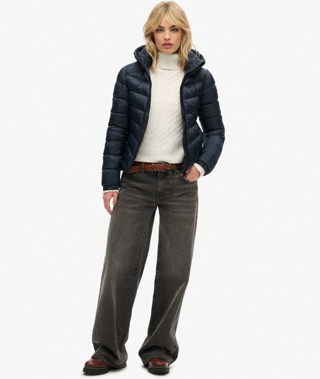 Superdry Cazadora Acolchada Con Capucha Fuji