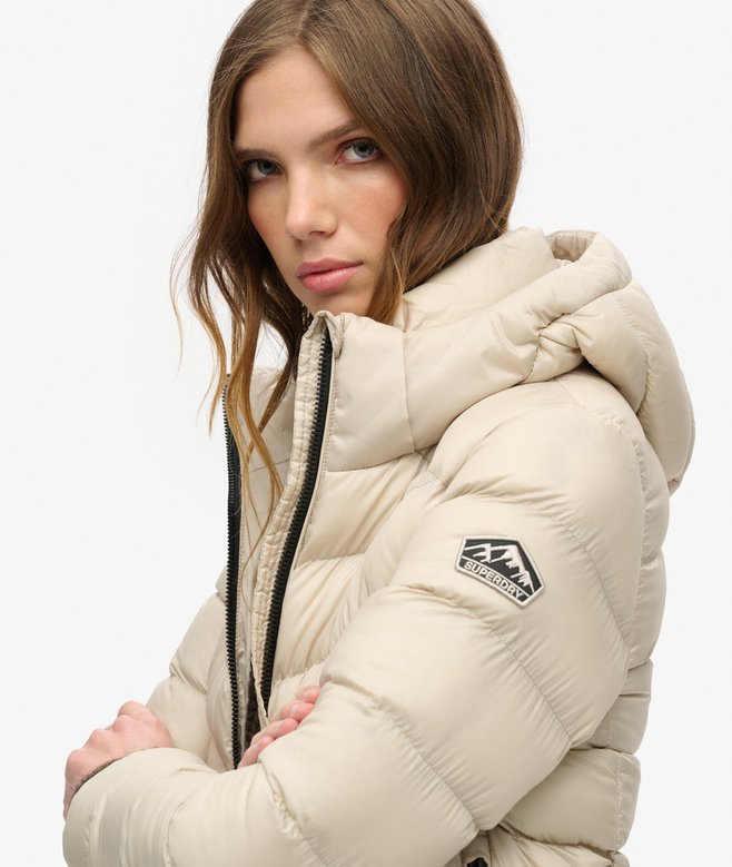 Superdry Cazadora Acolchada Con Capucha Fuji