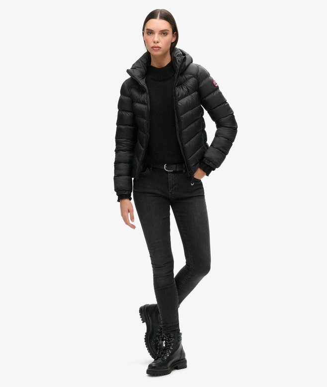 Superdry Cazadora Acolchada Con Capucha Fuji