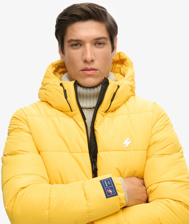 Superdry Cazadora Acolchada Con Capucha Sports