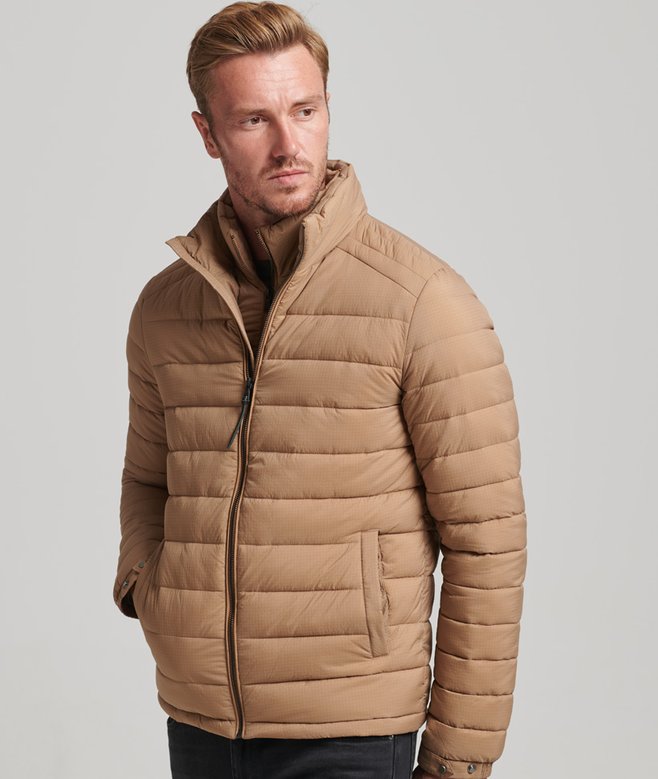 superdry Cazadora acolchada corta y ligera
