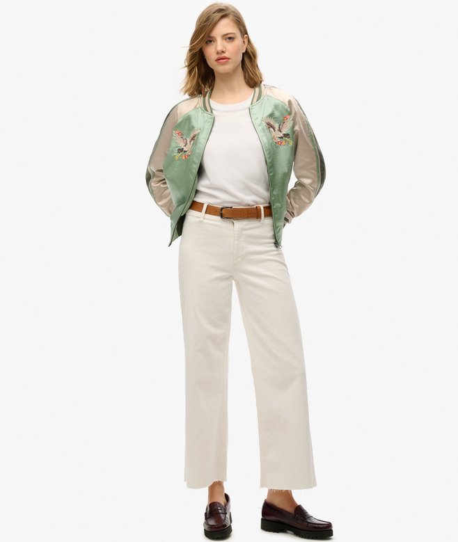 Superdry Cazadora Bómber Con Bordado De Suikajan