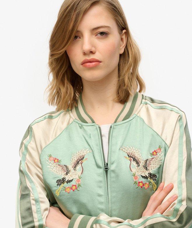 Superdry Cazadora Bómber Con Bordado De Suikajan