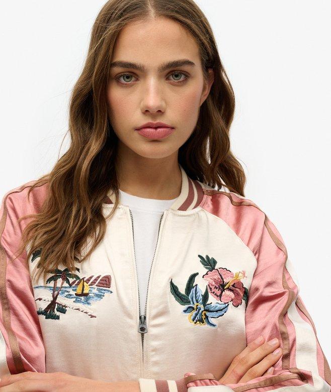 Superdry Cazadora Bómber Con Bordado De Suikajan