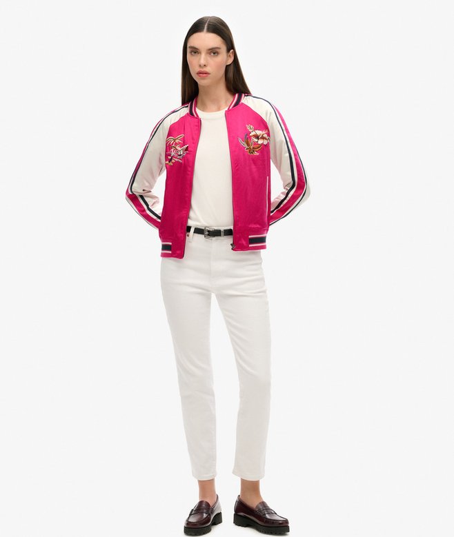Superdry Cazadora Bómber Con Bordado Suikajan