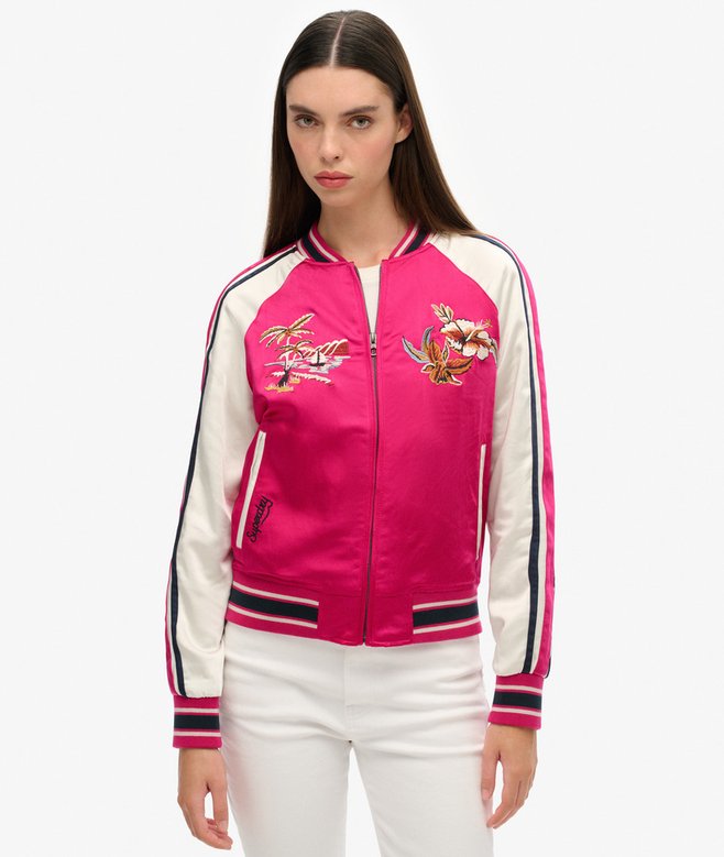 Superdry Cazadora Bómber Con Bordado Suikajan