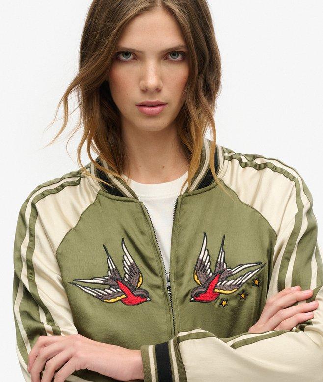 Superdry Cazadora Bómber Con Bordado Suikajan