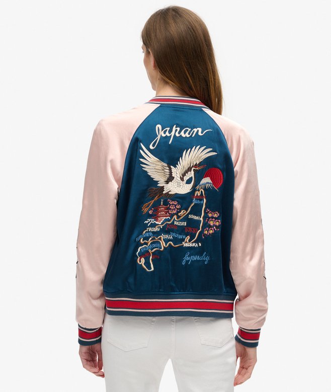Superdry Cazadora Bómber Con Bordado Suikajan