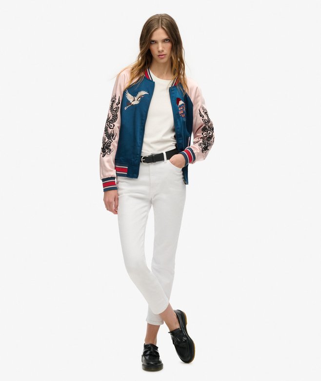 Superdry Cazadora Bómber Con Bordado Suikajan