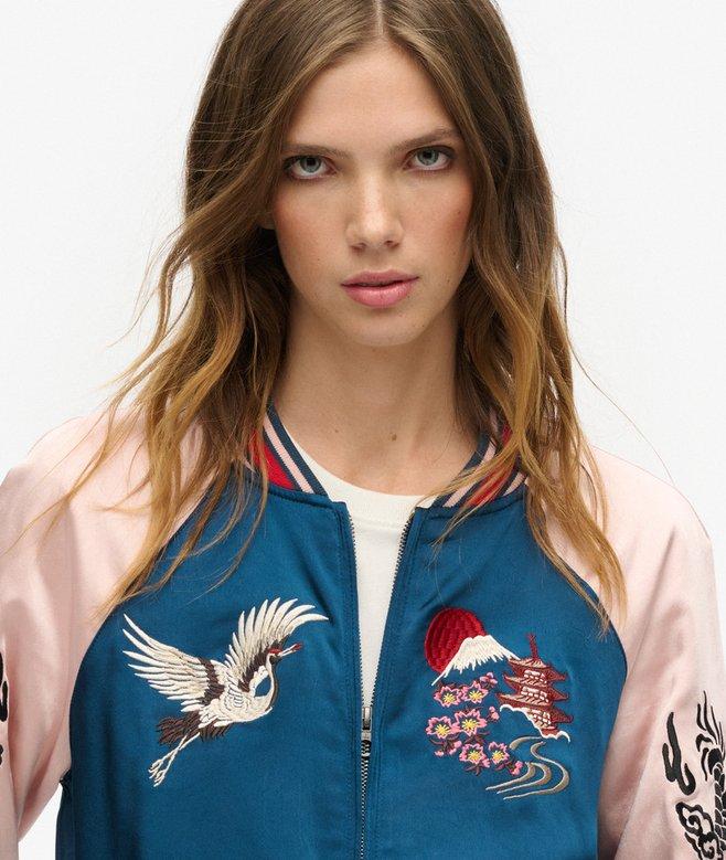 Superdry Cazadora Bómber Con Bordado Suikajan