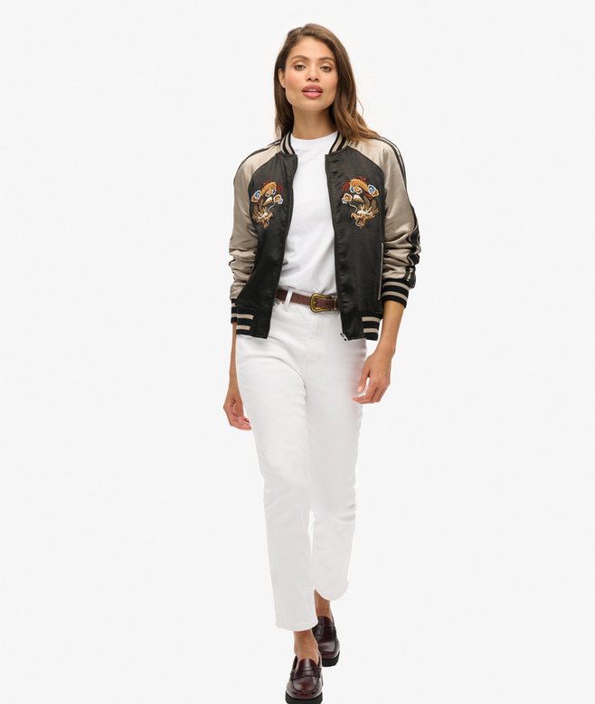 Superdry Cazadora Bómber Con Bordado Sukajan