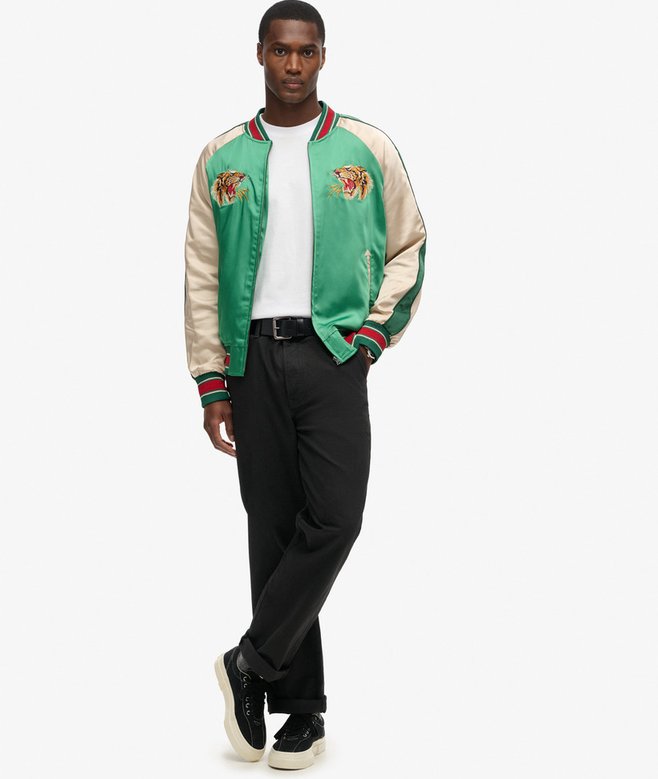 Superdry Cazadora Bómber Con Bordado Sukajan