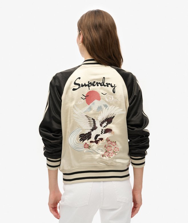 Superdry Cazadora Bómber Con Bordado Sukajan