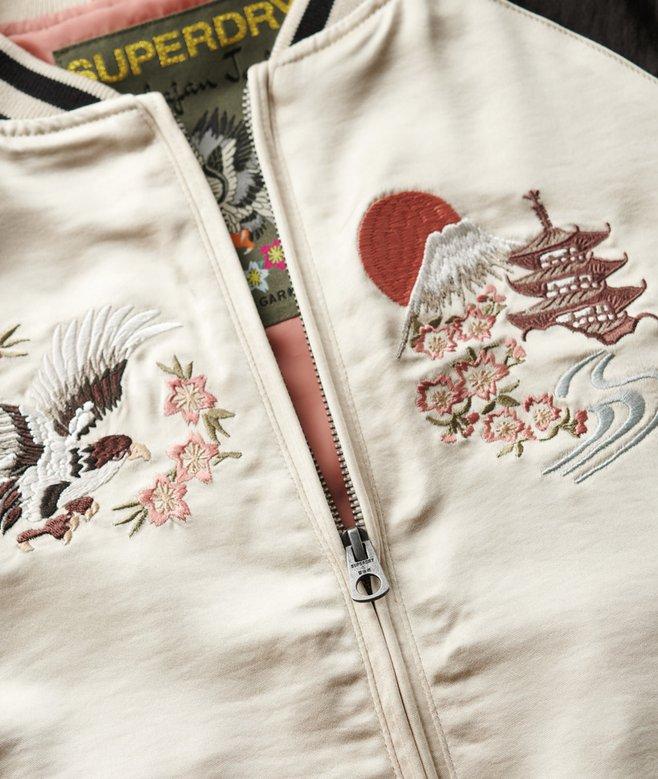 Superdry Cazadora Bómber Con Bordado Sukajan