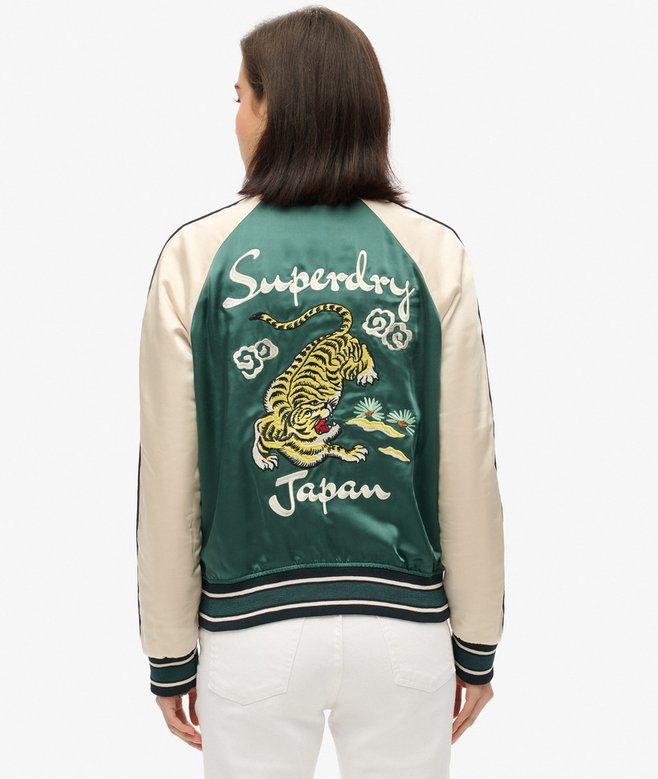 Superdry Cazadora Bómber Con Bordado Sukajan