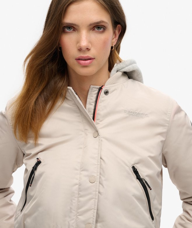 Superdry Cazadora Bómber Con Capucha