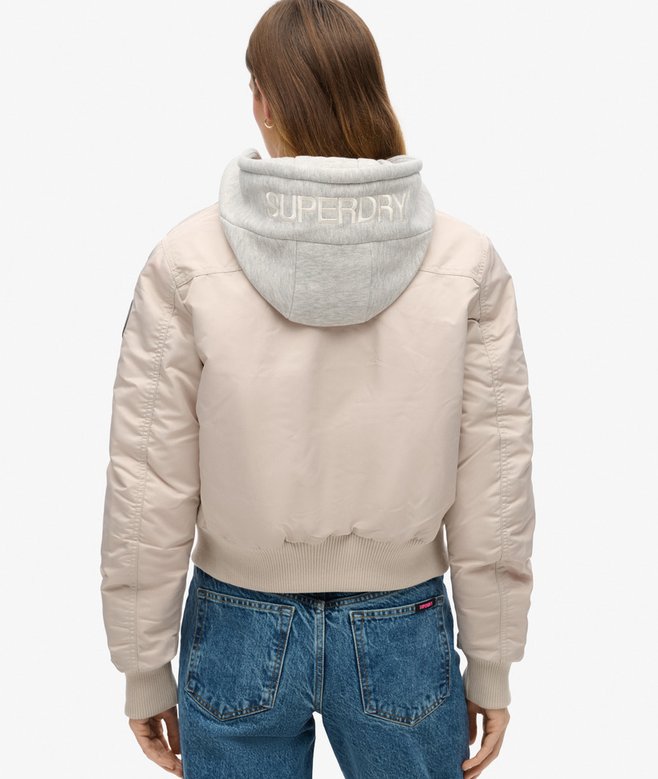 Superdry Cazadora Bómber Con Capucha