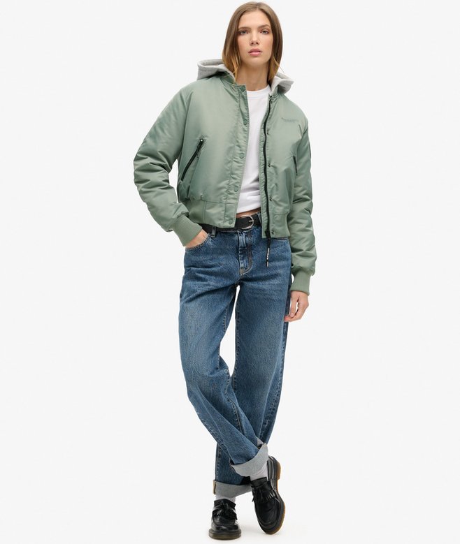 Superdry Cazadora Bómber Con Capucha