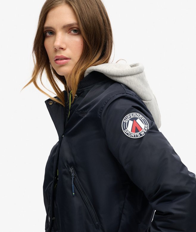 Superdry Cazadora Bómber Con Capucha