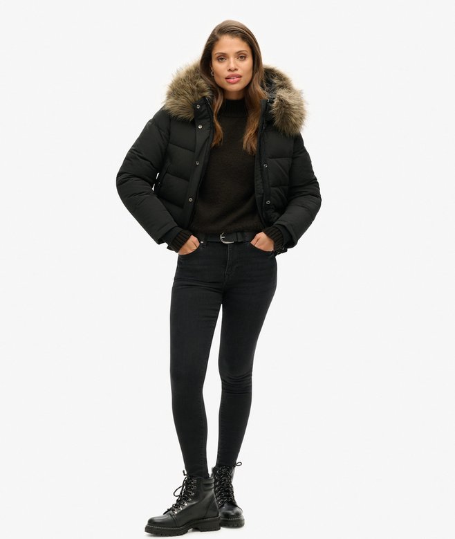 Superdry Cazadora Bómber Con Capucha Everest