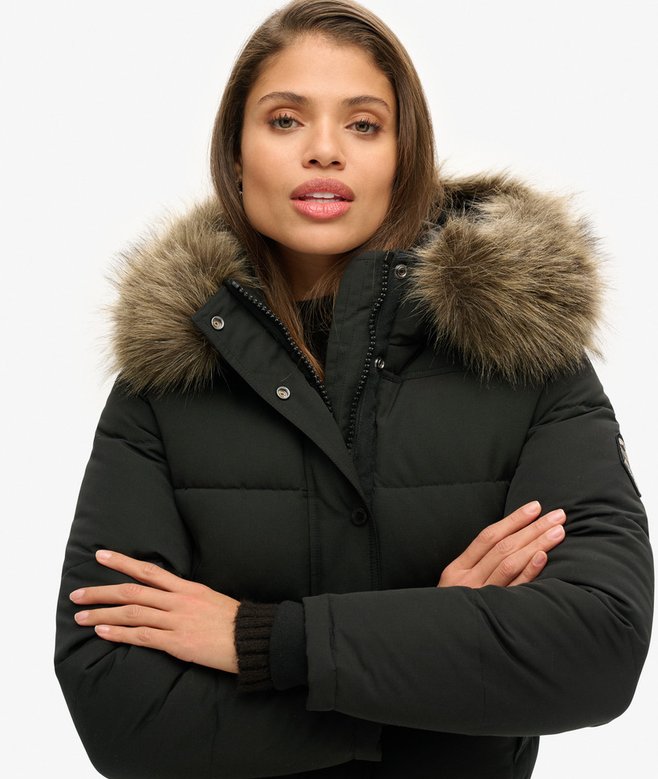 Superdry Cazadora Bómber Con Capucha Everest