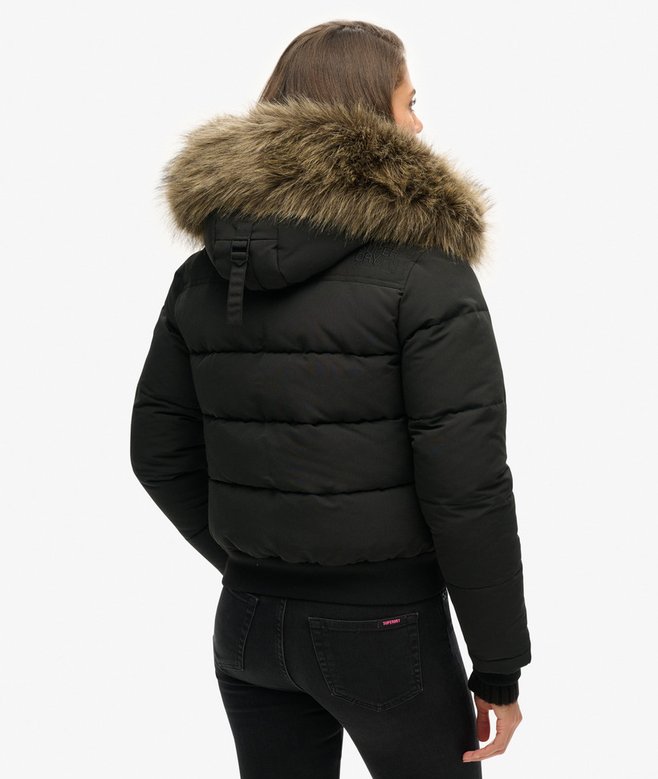 Superdry Cazadora Bómber Con Capucha Everest